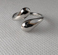 Water Drop Silver Ring