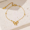 Golden Bow Bracelet