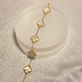 Gold Clover Bracelet