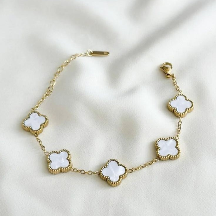White Clover Bracelet