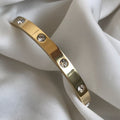 Cartier Gold Stone Handcuff