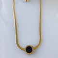 Black Roman Necklace