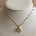 Gold Clover Necklace