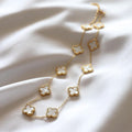 White Clover Necklace